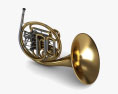 French Horn 3d model