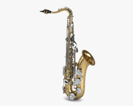 Saxophone Yamaha YTS-26 3D model