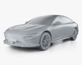 NETA S 2024 3D-Modell clay render