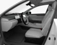 NIO ET7 with HQ interior 2024 3d model seats