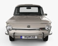 NSU Prinz 4 1961 3Dモデル front view