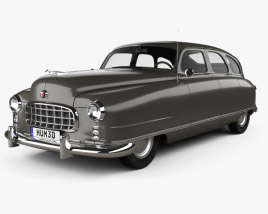 Nash Ambassador 1949 3D模型
