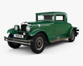 Nash Advanced Six 260 coupe 1927 3D模型