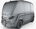 Navya Arma 2016 3D-Modell wire render