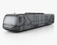 Neoplan Apron Bus 2005 3D-Modell wire render