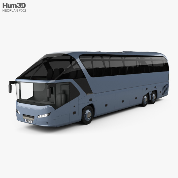 Neoplan Starliner SHD L bus 2006 3D model