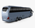 Neoplan Starliner SHD L バス 2006 3Dモデル 後ろ姿
