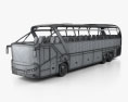 Neoplan Starliner SHD L bus 2006 3d model wire render