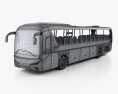 Neoplan Jetliner Autobús 2012 Modelo 3D wire render