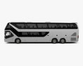 Neoplan Skyliner bus 2010 3d model side view