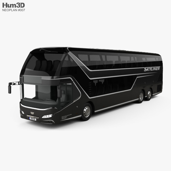 Neoplan Skyliner bus 2015 3D model