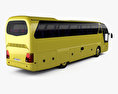 Neoplan Starliner N 516 SHD Autobus con interni 1995 Modello 3D vista posteriore