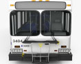 New Flyer D40LF bus 2010 3d model front view