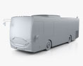 New Flyer MiDi bus 2016 3d model clay render