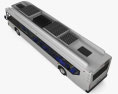 New-Flyer Xcelsior Bus with HQ interior 2016 3D模型 顶视图