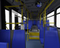 New-Flyer Xcelsior Bus with HQ interior 2016 3d model