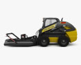 New Holland L225 Skid Steer Brush Cutter 2017 3Dモデル side view