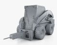 New Holland L225 Skid Steer Hydraulic Breaker 2017 3d model clay render