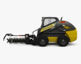 New Holland L225 Skid Steer Trencher 2017 Modelo 3D vista lateral