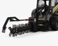 New Holland L225 Skid Steer Trencher 2017 3D模型
