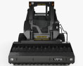 New Holland L225 Skid Steer Vibratory Roller 2017 3d model front view