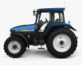 New Holland TM 140 2019 3D 모델  side view
