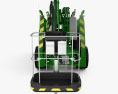 Articulated Boom Lift 3d model front view