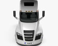Nikola One Camión Tractor 2015 Modelo 3D vista frontal