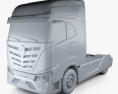Nikola TRE Camion Trattore 2020 Modello 3D clay render