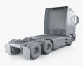 Nikola Tre BEV 트랙터 트럭 2024 3D 모델 