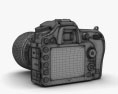 Nikon D7100 3D-Modell