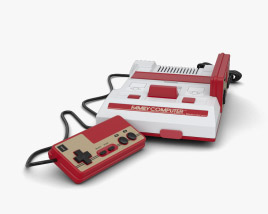 Nintendo Famicom 3D model