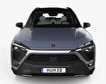 Nio ES8 with HQ interior 2020 3d model front view