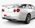 Nissan Skyline R34 GT-R coupe 1999 3d model