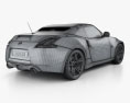 Nissan 370Z 雙座敞篷車 2012 3D模型