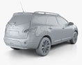 Nissan Qashqai+2 2014 3D模型