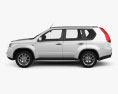 Nissan X-Trail 2013 3D 모델  side view