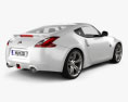 Nissan 370Z Coupe 2012 3D 모델  back view