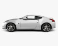 Nissan 370Z Coupe 2012 3D 모델  side view