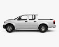 Nissan Frontier Crew Cab Short bed 2013 3d model side view