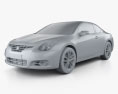 Nissan Altima coupé 2015 3D-Modell clay render