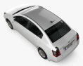 Nissan Sentra 2012 3d model top view