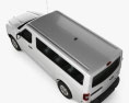 Nissan NV Passenger Van Standard Roof 2015 3d model top view