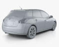 Nissan Tiida 2015 3D 모델 