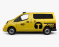 Nissan NV200 New York Taxi 2016 3d model side view