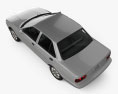 Nissan Tsuru 2016 3D 모델  top view