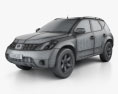 Nissan Murano (Z50) 2007 3D模型 wire render