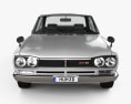 Nissan Skyline (C10) GT-R Coupe 2000 3D 모델  front view