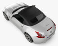 Nissan 370Z 雙座敞篷車 2016 3D模型 顶视图