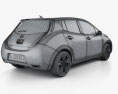 Nissan Leaf 2016 3D 모델 